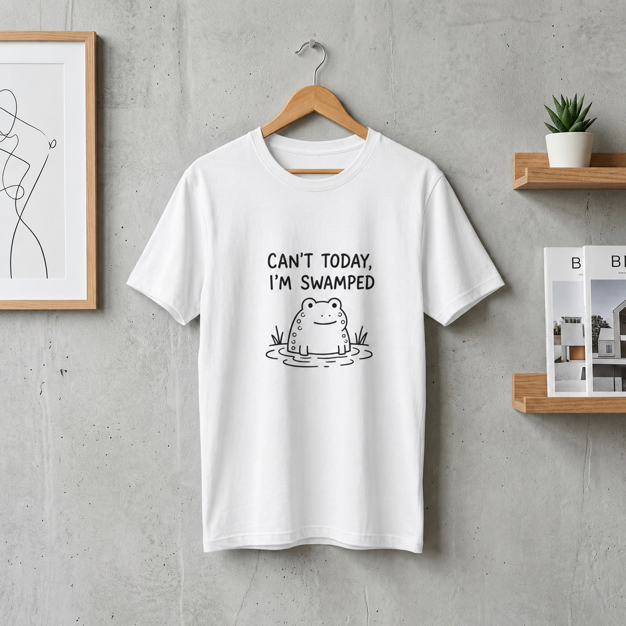 Can’t Today, I’m Swamped T-Shirt