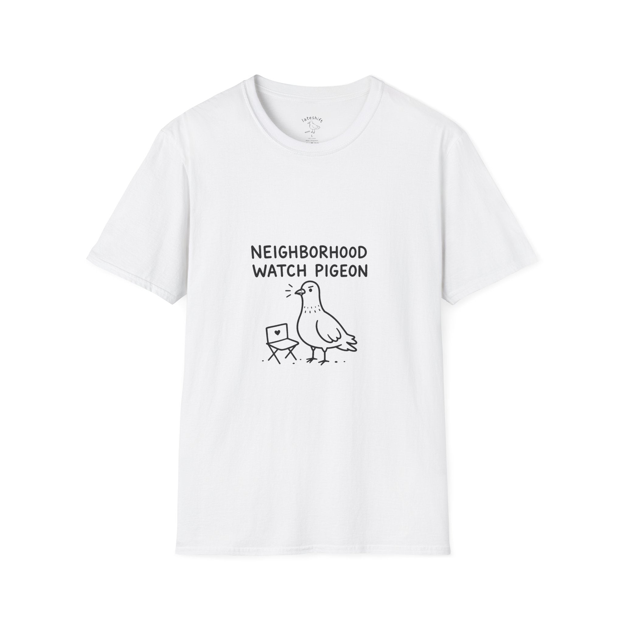 Neighborhood Watch Pigeon T-Shirt