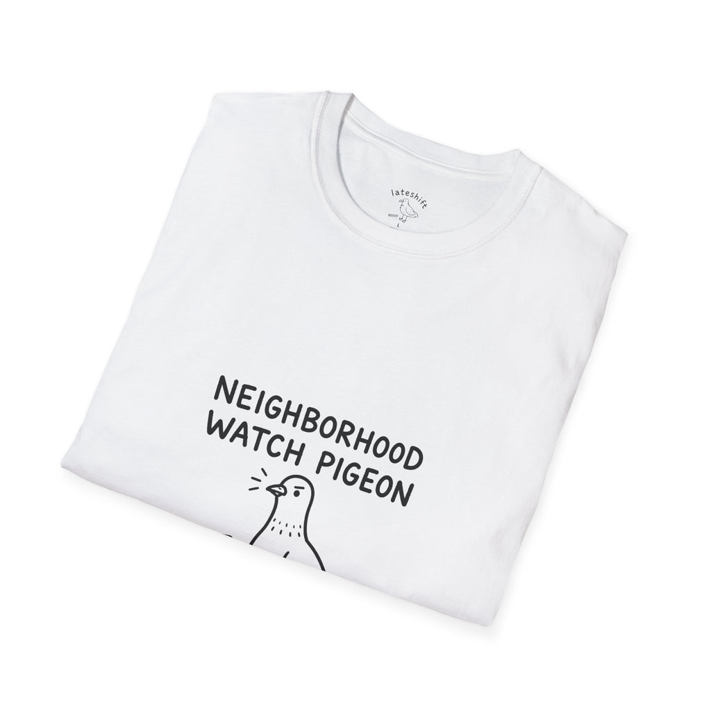 Neighborhood Watch Pigeon T-Shirt