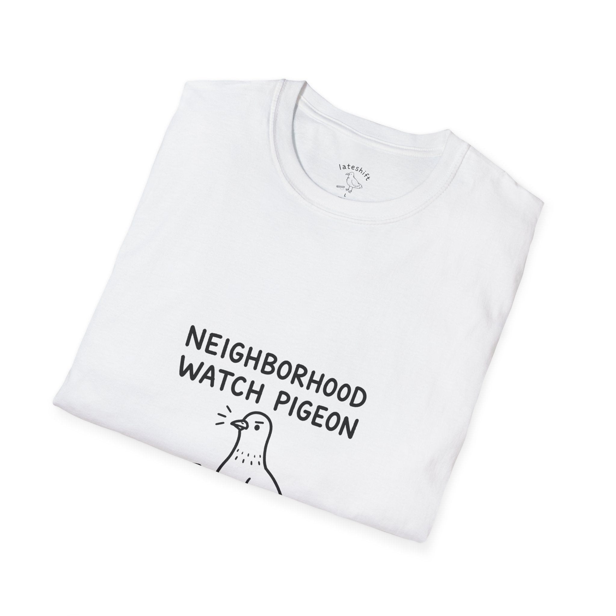 Neighborhood Watch Pigeon T-Shirt