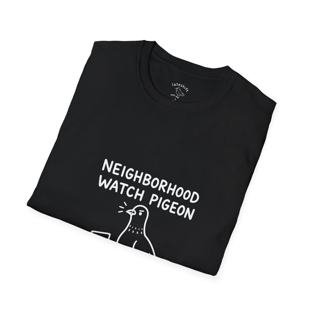 Neighborhood Watch Pigeon T-Shirt
