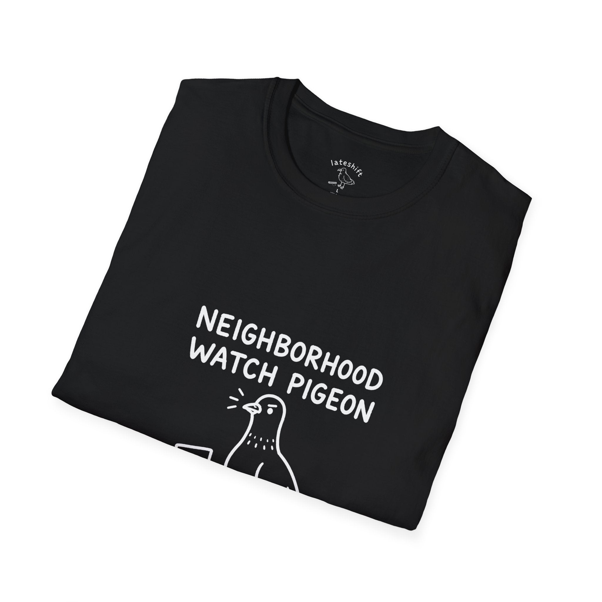 Neighborhood Watch Pigeon T-Shirt